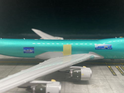 Atlas Air 阿特拉斯航空 Boeing 747-8F N863GT  NG78012 NGmodels 1:400