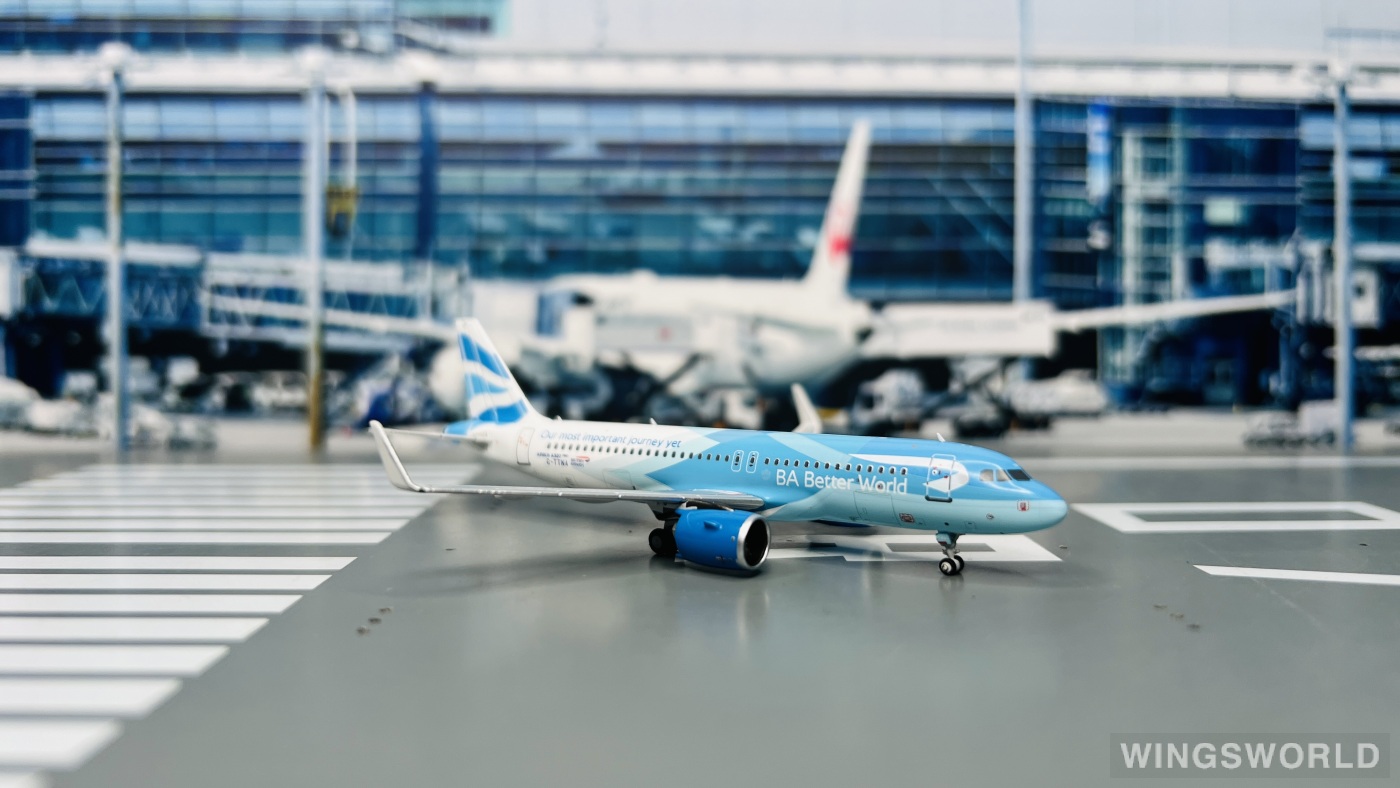 NGmodels 1:400 NG15051 British Airways 英国航空 Airbus A320neo G-TTNA