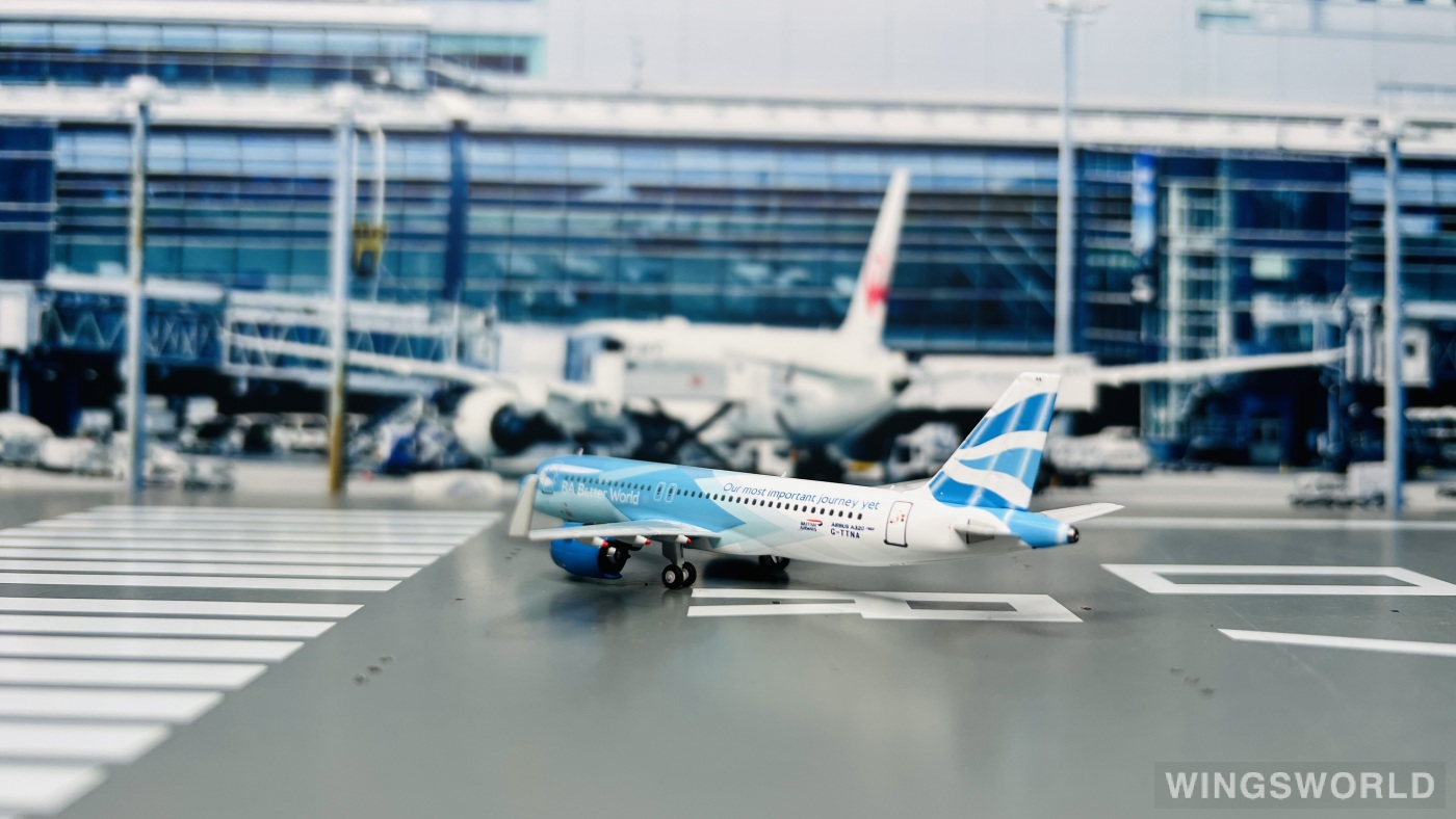 NGmodels 1:400 NG15051 British Airways 英国航空 Airbus A320neo G-TTNA