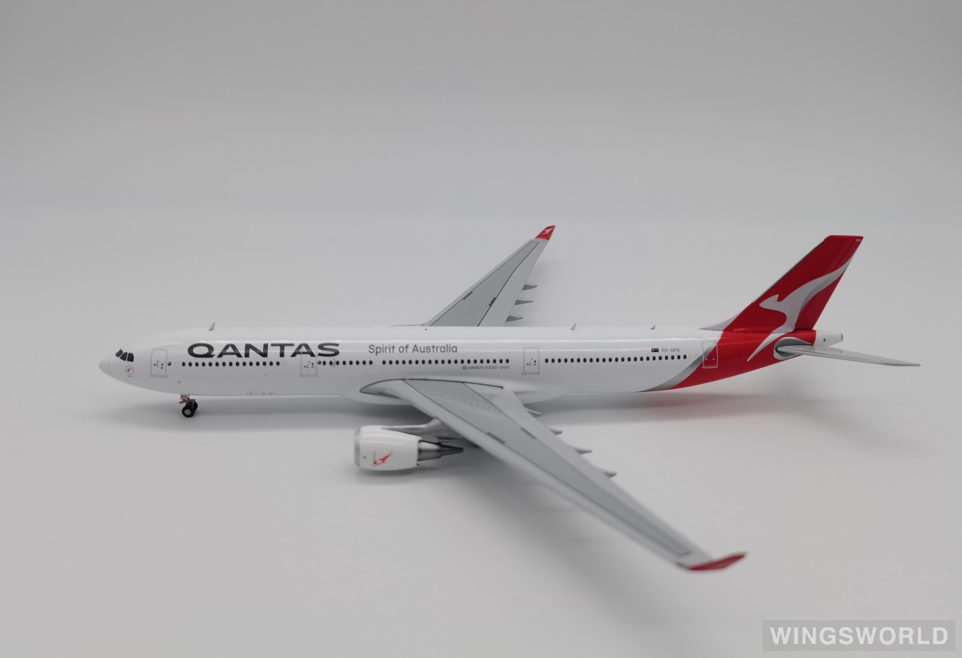 Geminijets 1:400 GJQFA2161 Qantas 澳洲航空 Airbus A330-300 VH-QPH