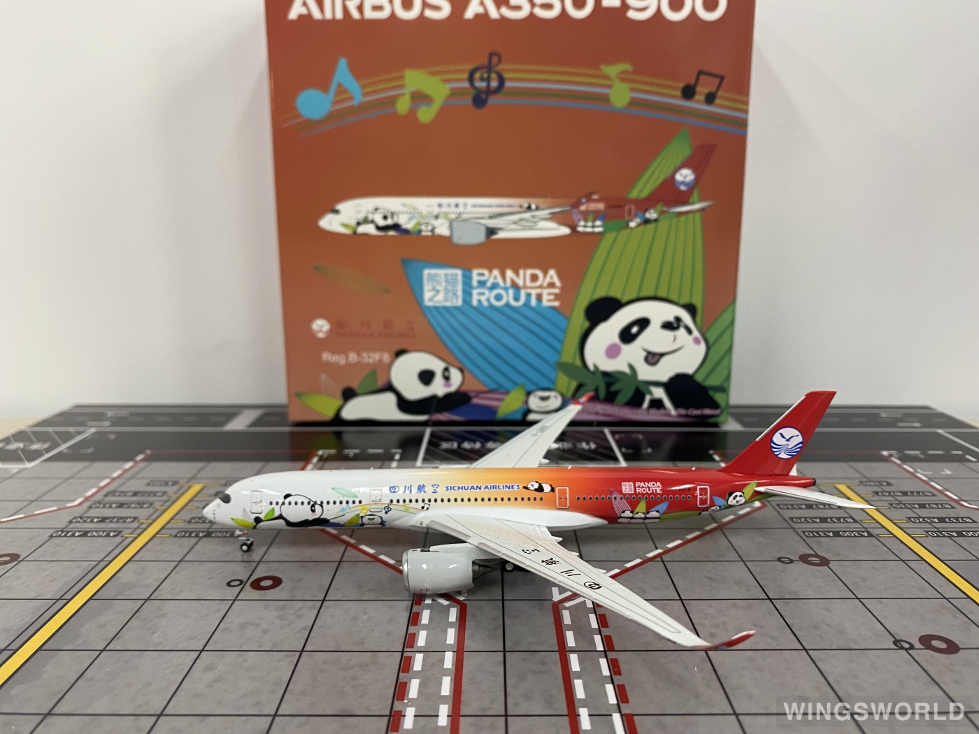 NGmodels 1:400 NG39066 Sichuan Airlines 四川航空 Airbus A350-900 B-32F8