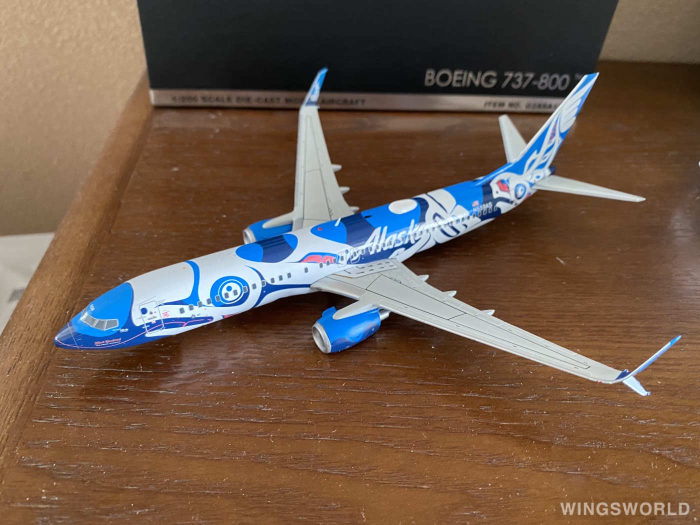 Geminijets 1:200 G2ASA1246 Alaska Airlines 阿拉斯加航空 Boeing 737-800 N559AS