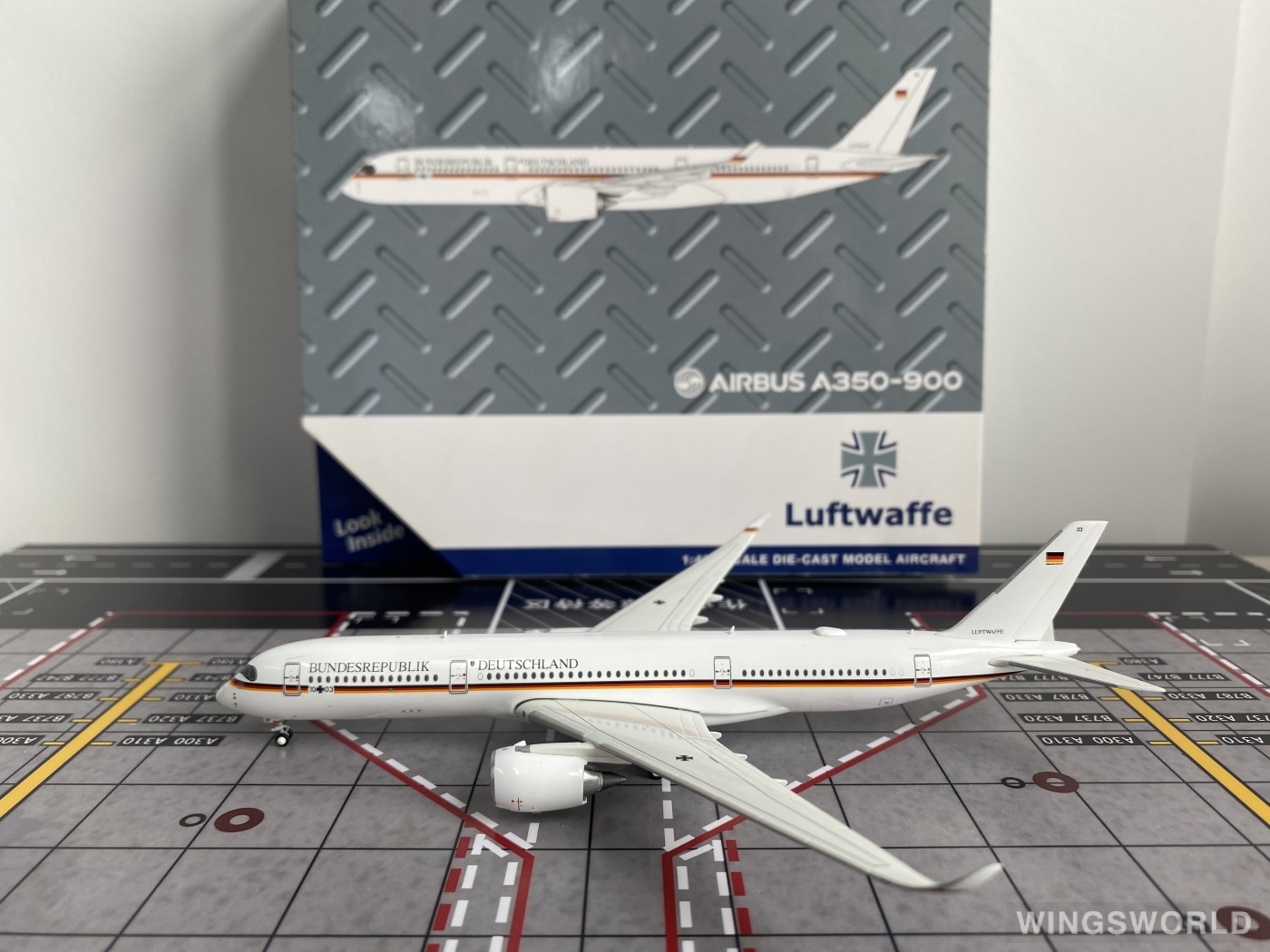 Geminijets 1:400 GMLFT099 Luftwaffe 德国空军 Airbus A350-900 10+03