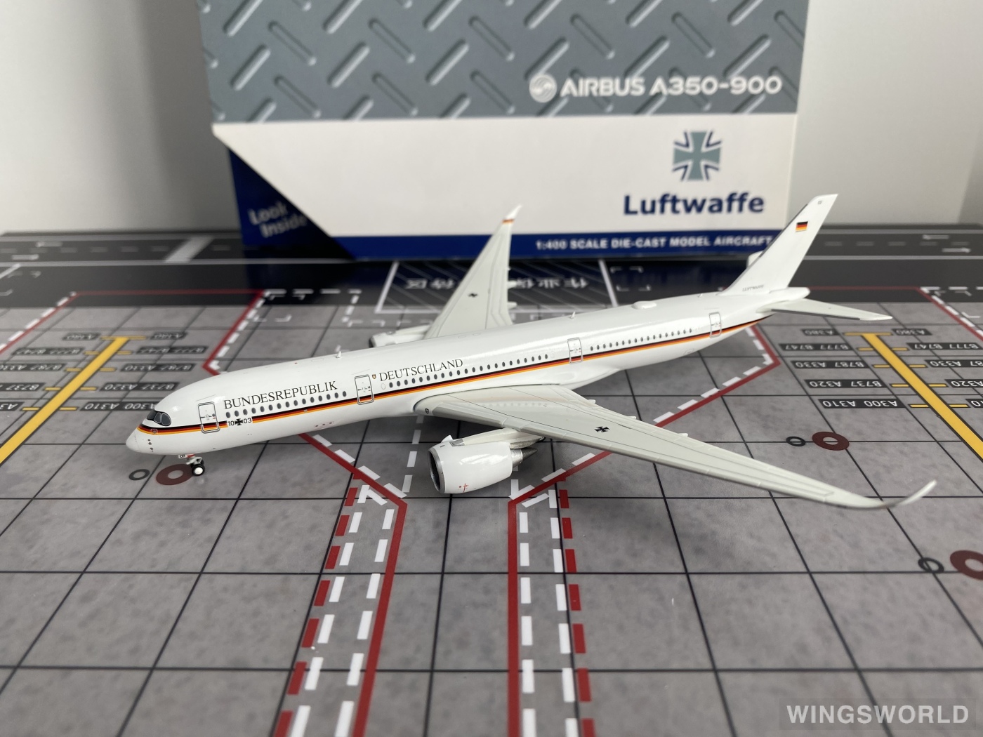 Geminijets 1:400 GMLFT099 Luftwaffe 德国空军 Airbus A350-900 10+03