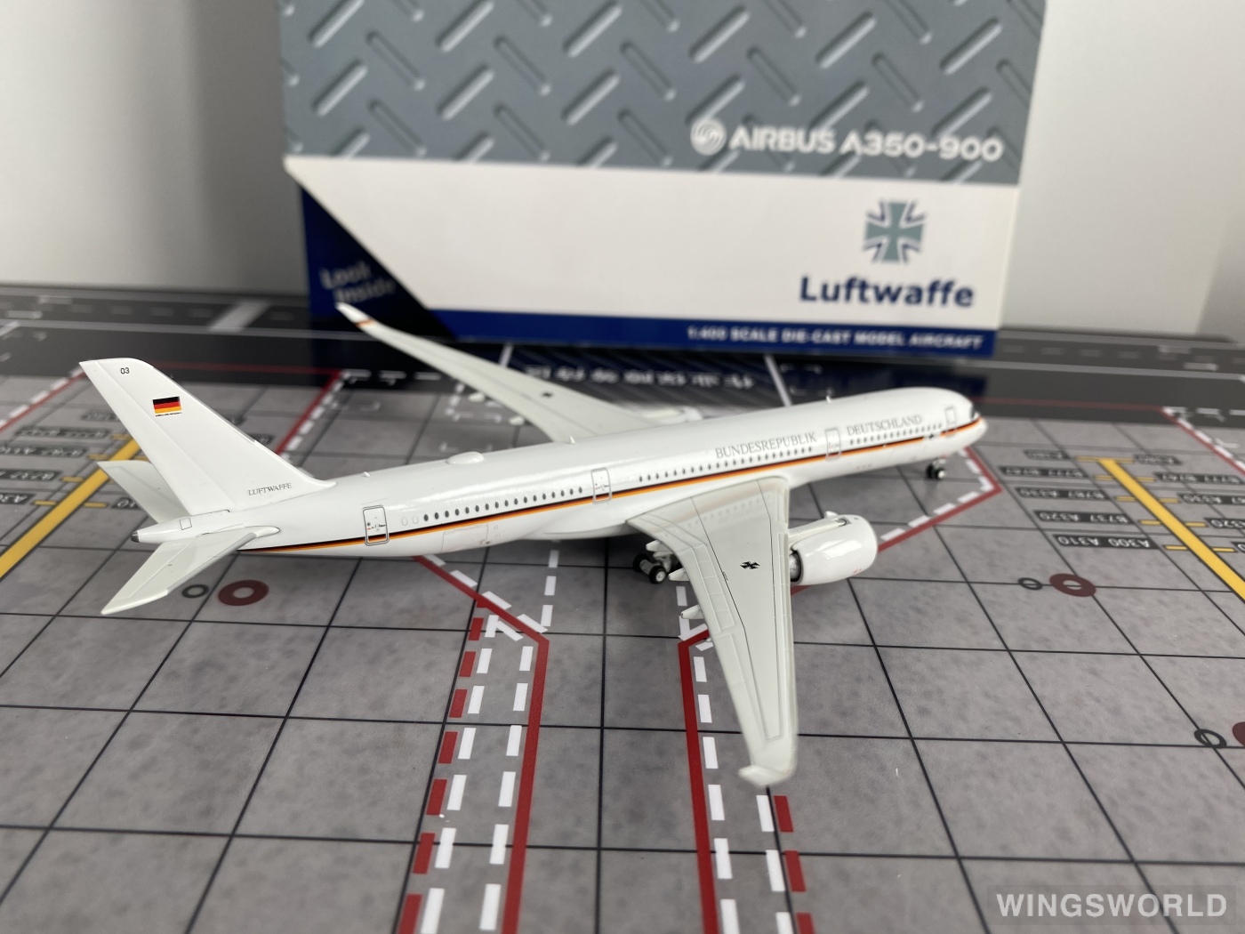 Geminijets 1:400 GMLFT099 Luftwaffe 德国空军 Airbus A350-900 10+03