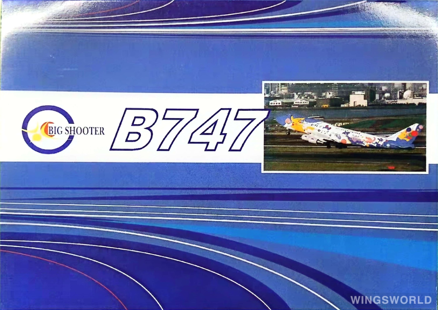 Dragon Models 1:400 DWJA8964 ANA 全日空 Boeing 747-400 JA8964