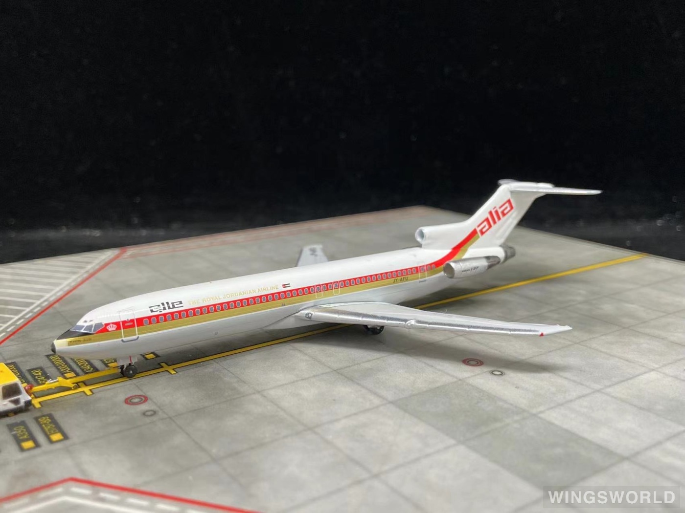 AeroClassics 1:400 AC411226 Royal Jordanian Airlines 皇家约旦航空 Boeing 727-200 JY-AFU