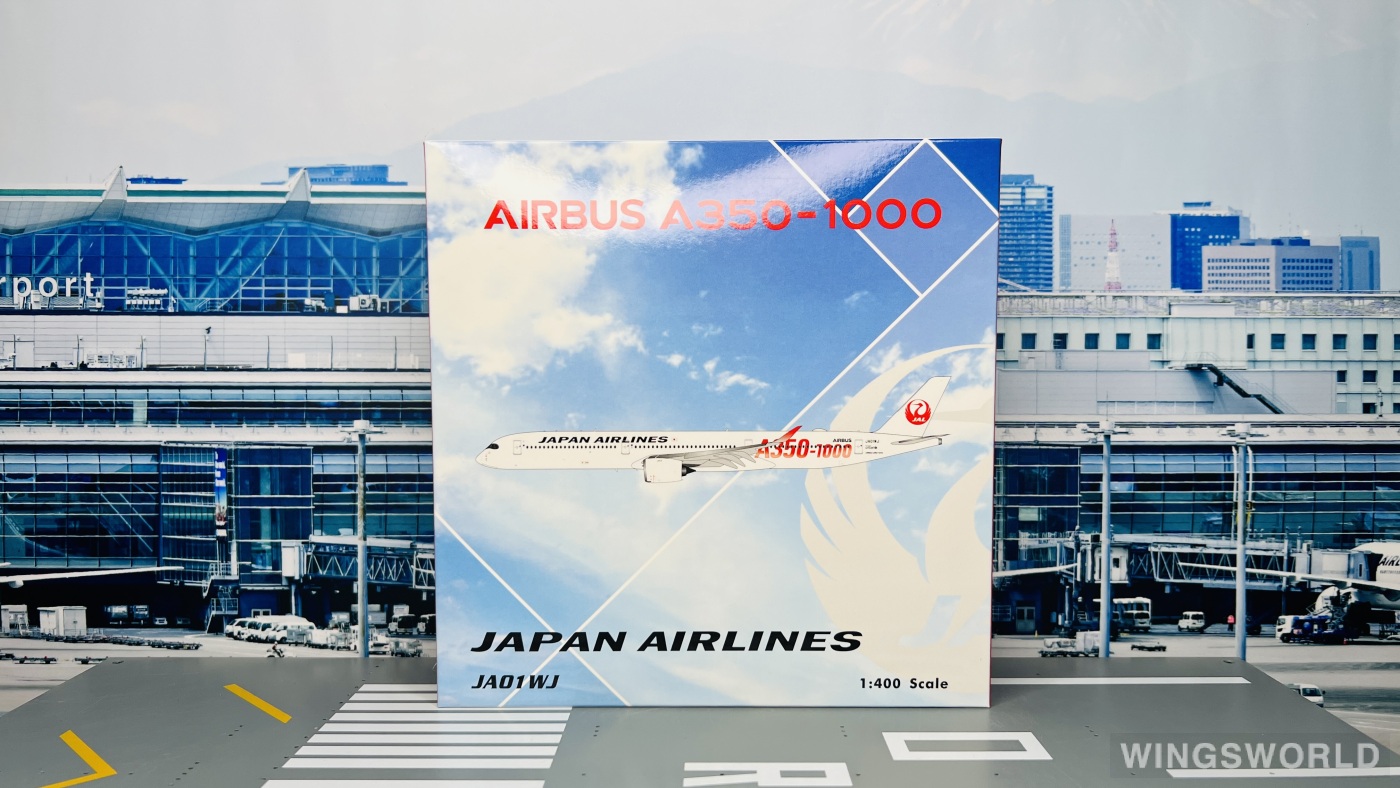 Phoenix 1:400 PH04580 Japan Airlines 日本航空 Airbus A350-1000 JA01WJ