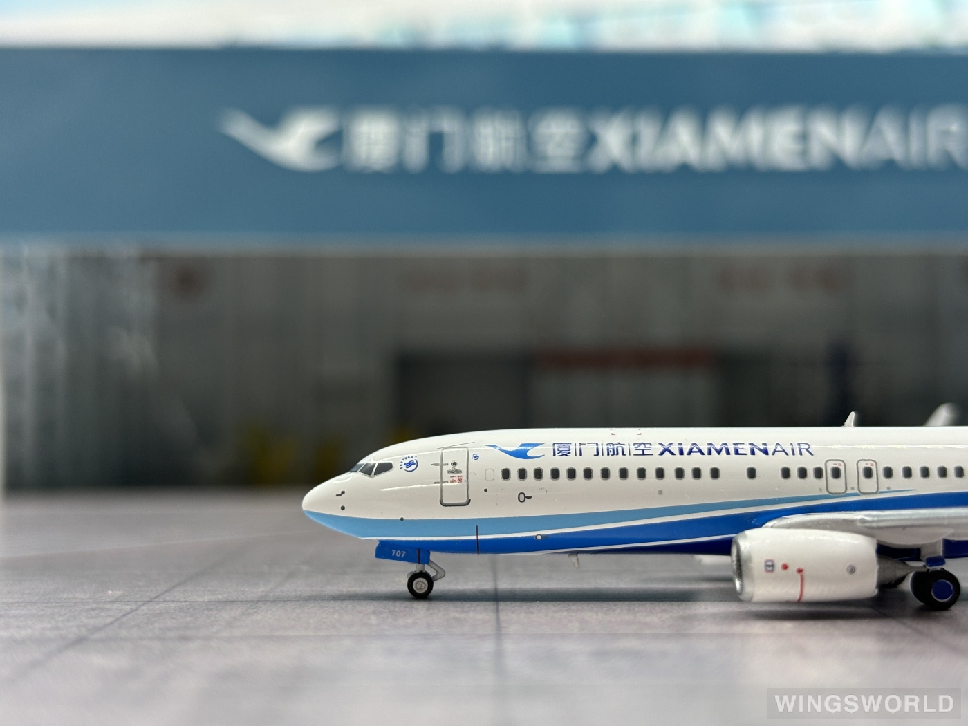Creating Dreams Wings 1:400 CW24002 XiamenAir 厦门航空 Boeing 737-800 B-5707