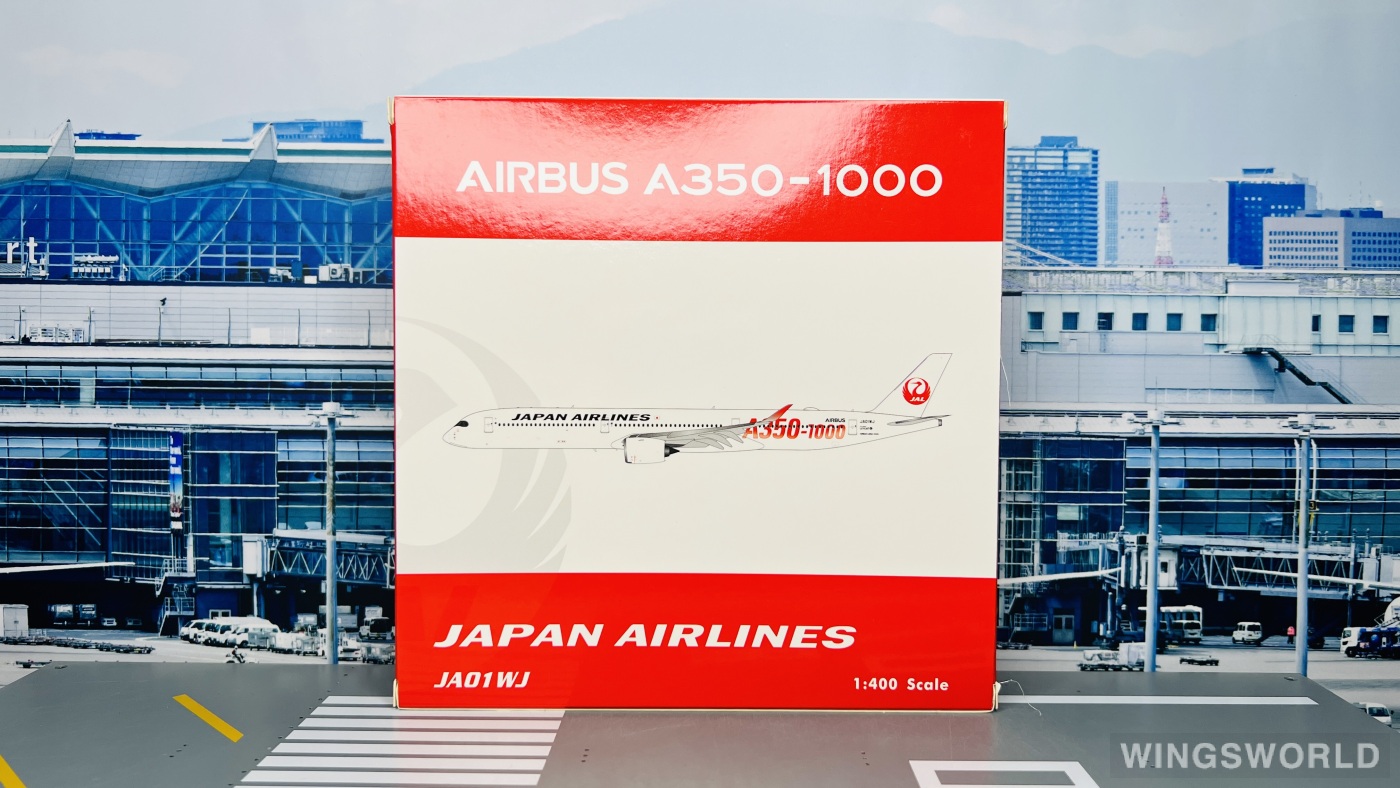 Phoenix 1:400 PH04580 Japan Airlines 日本航空 Airbus A350-1000 JA01WJ