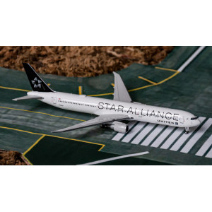 United Airlines 美国联合航空 Boeing 767-400 N76055  52362 Pandamodel 1:400