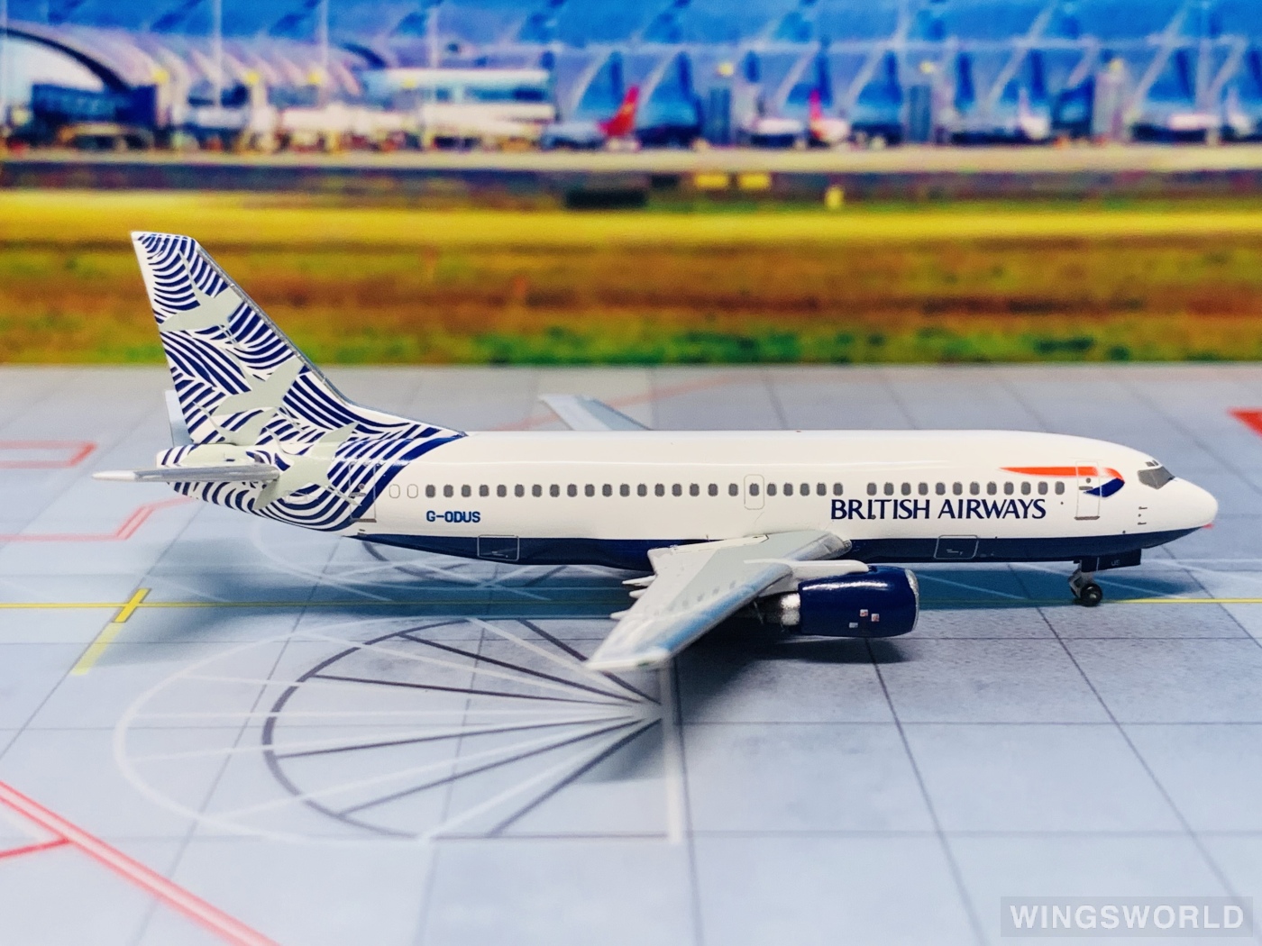 AeroClassics 1:400 AC4GODUS British Airways 英国航空 Boeing 737-300 G-ODUS