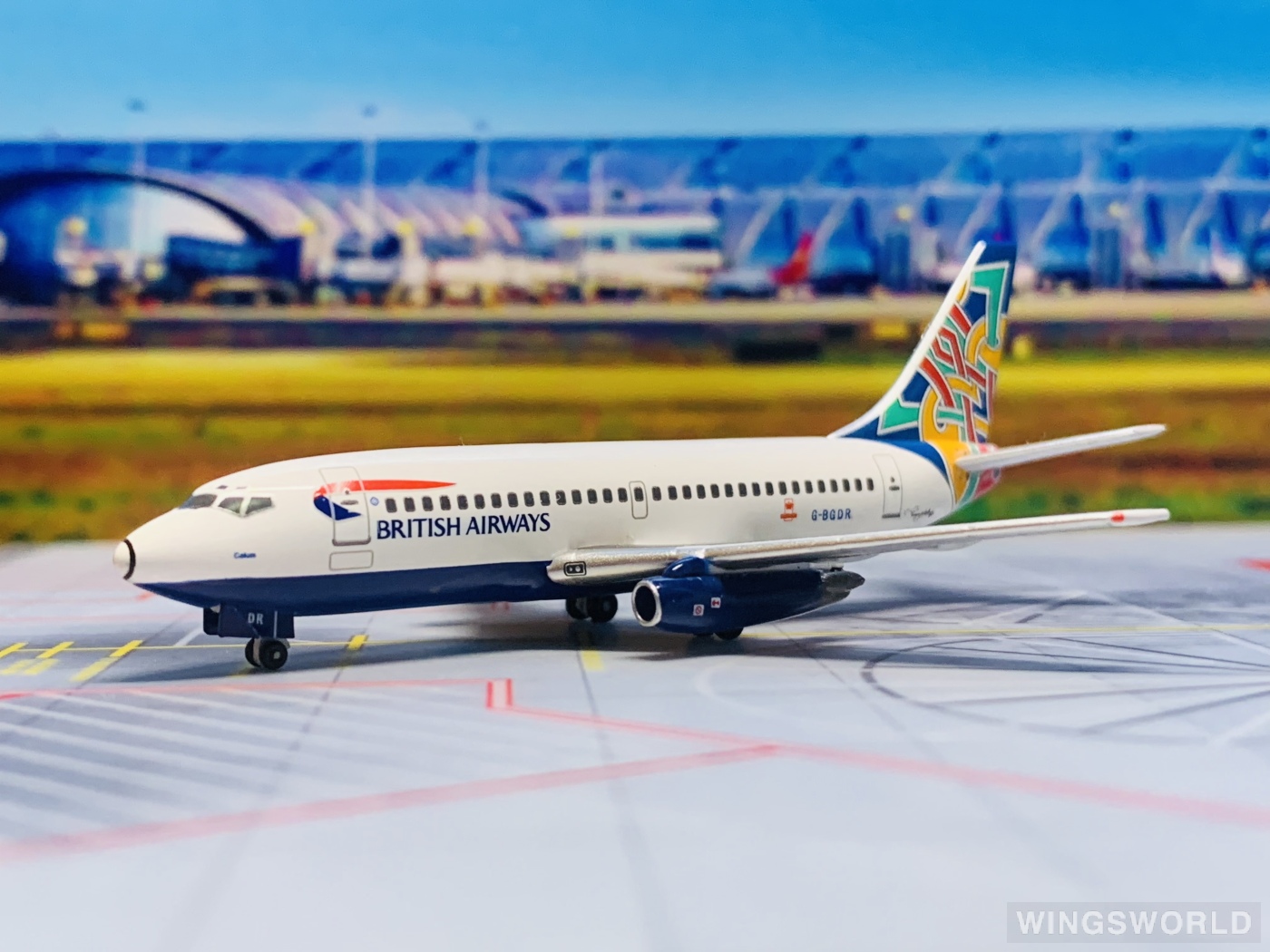 Aviation400 1:400 AV4732002 British Airways 英国航空 Boeing 737-200 G-BGDR