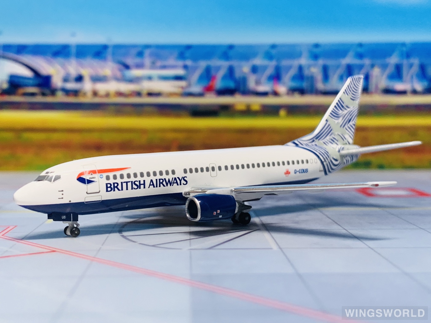 AeroClassics 1:400 AC4GODUS British Airways 英国航空 Boeing 737-300 G-ODUS