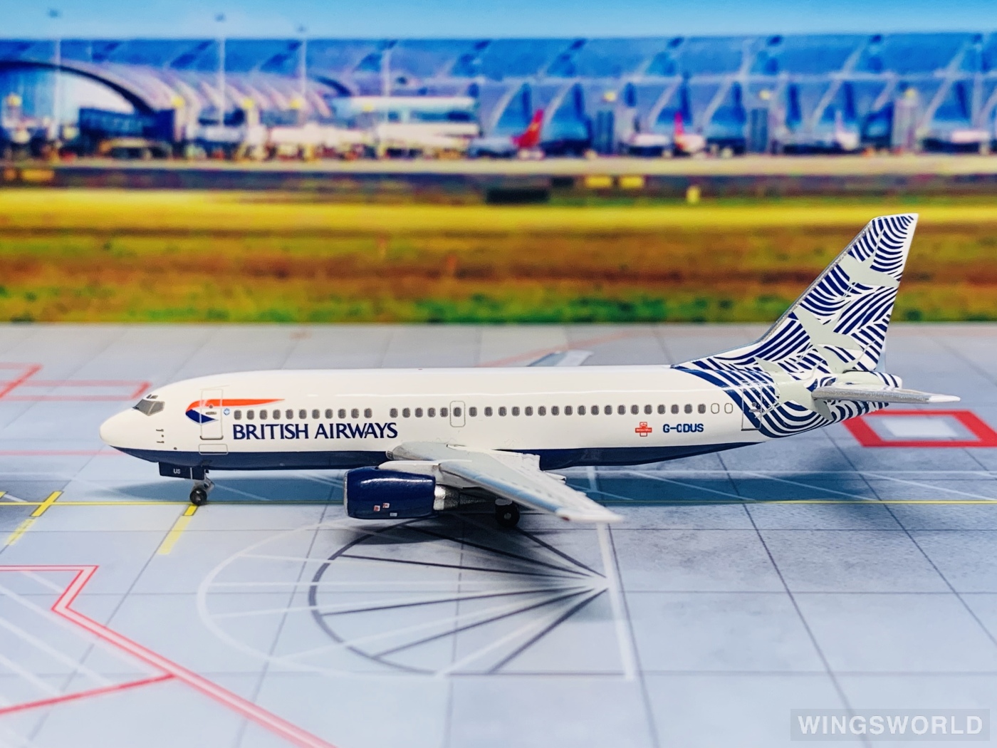 AeroClassics 1:400 AC4GODUS British Airways 英国航空 Boeing 737-300 G-ODUS