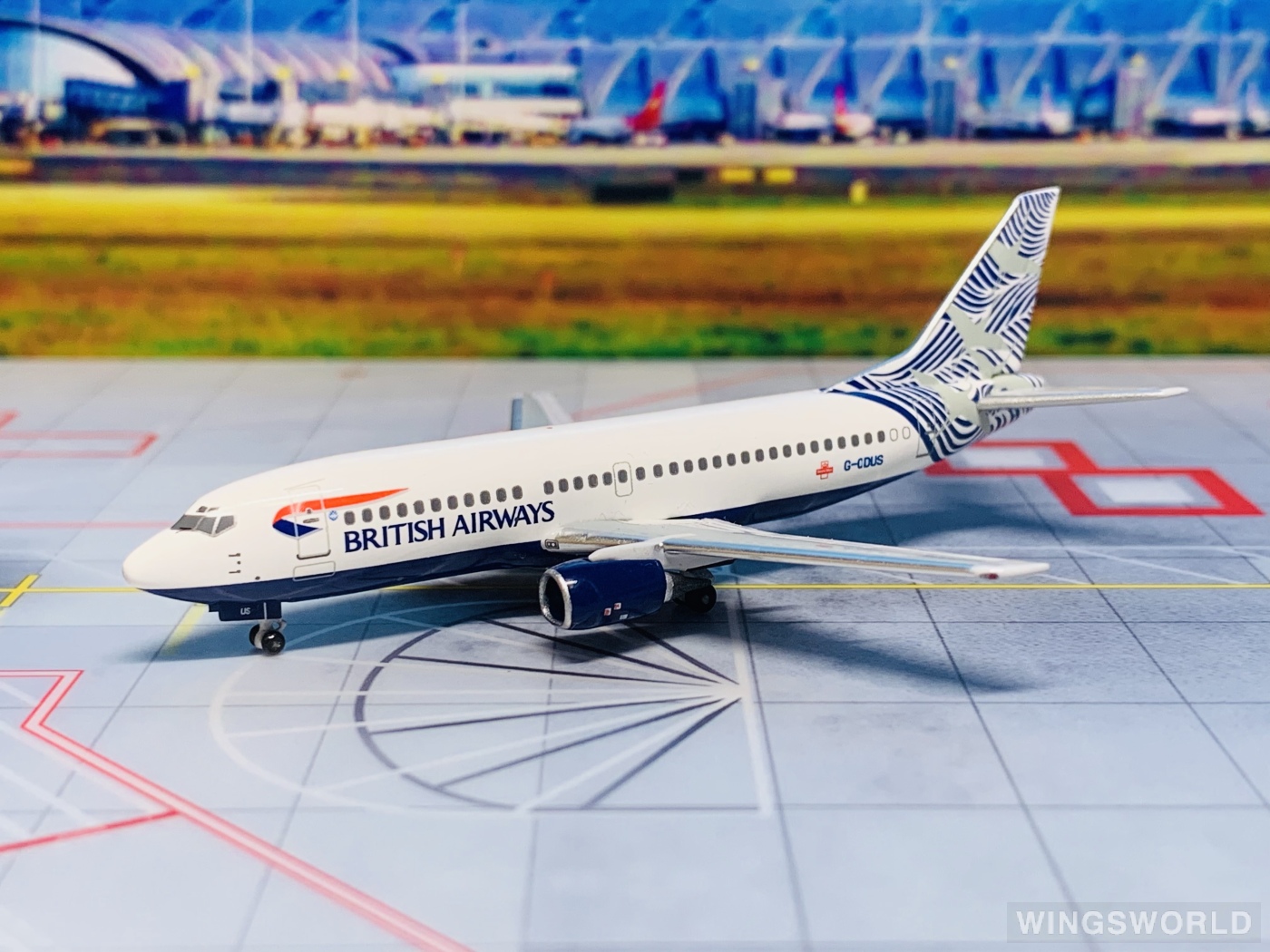 AeroClassics 1:400 AC4GODUS British Airways 英国航空 Boeing 737-300 G-ODUS