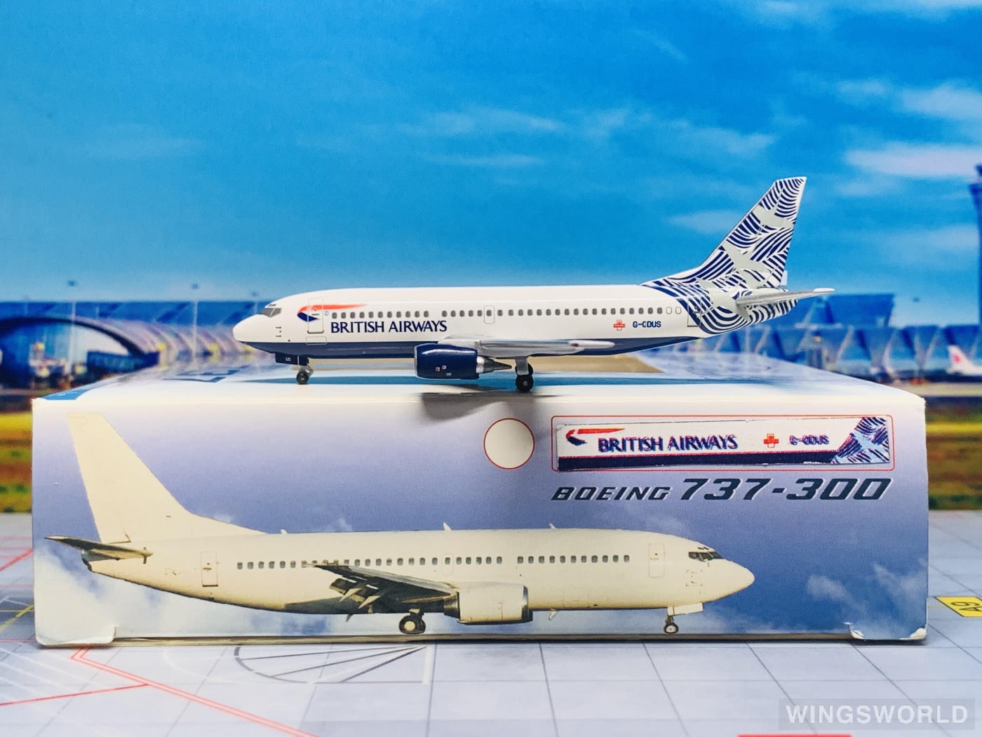 AeroClassics 1:400 AC4GODUS British Airways 英国航空 Boeing 737-300 G-ODUS