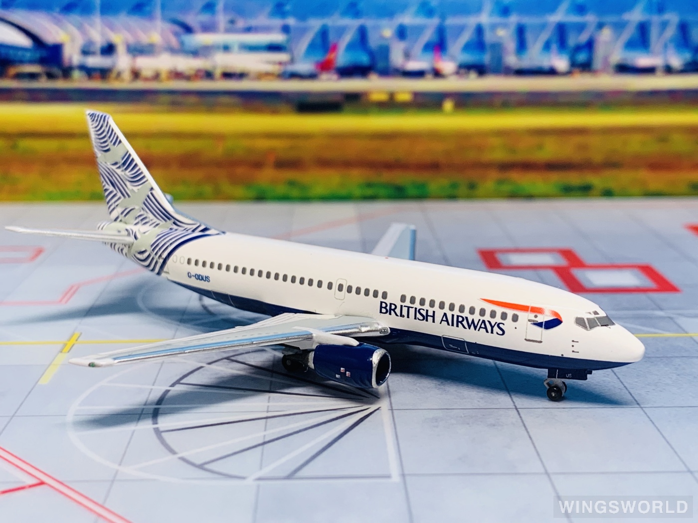 AeroClassics 1:400 AC4GODUS British Airways 英国航空 Boeing 737-300 G-ODUS