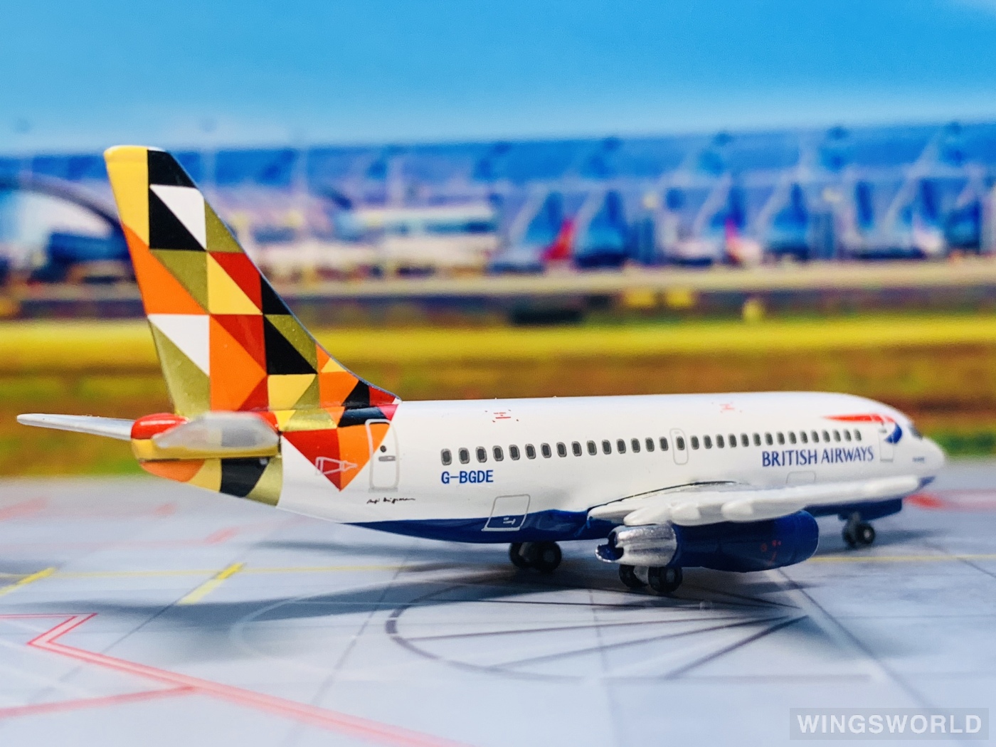 Geminijets 1:400 GJBAWSET1 British Airways 英国航空 Boeing 737-200 G-BGDE