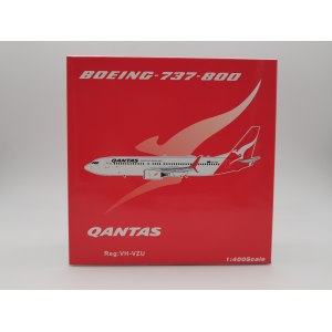 Qantas 澳洲航空 Boeing 737-800 VH-VZU  62405 Pandamodel 1:400