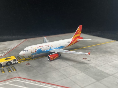 Air Guilin 桂林航空 Airbus A319 B-6192 桂林号彩绘 HYJL11008 HYJLwings 1:400