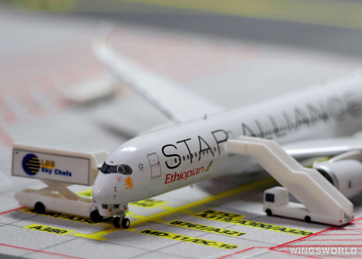JC Wings 1:400 LH4275 Ethiopian Airlines 埃塞俄比亚航空 Airbus A350-900 ET-AYN