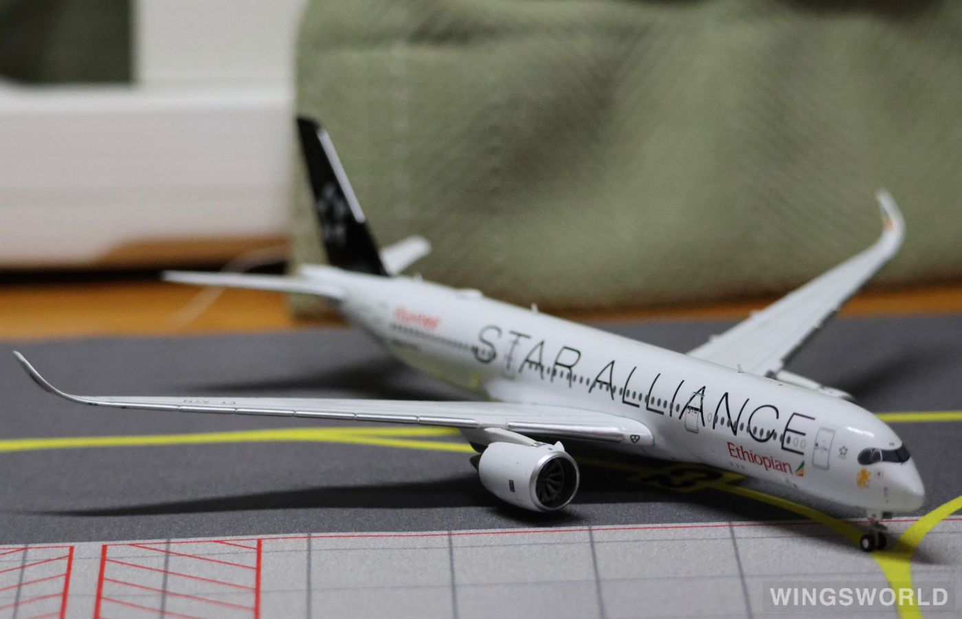 JC Wings 1:400 LH4275 Ethiopian Airlines 埃塞俄比亚航空 Airbus A350-900 ET-AYN