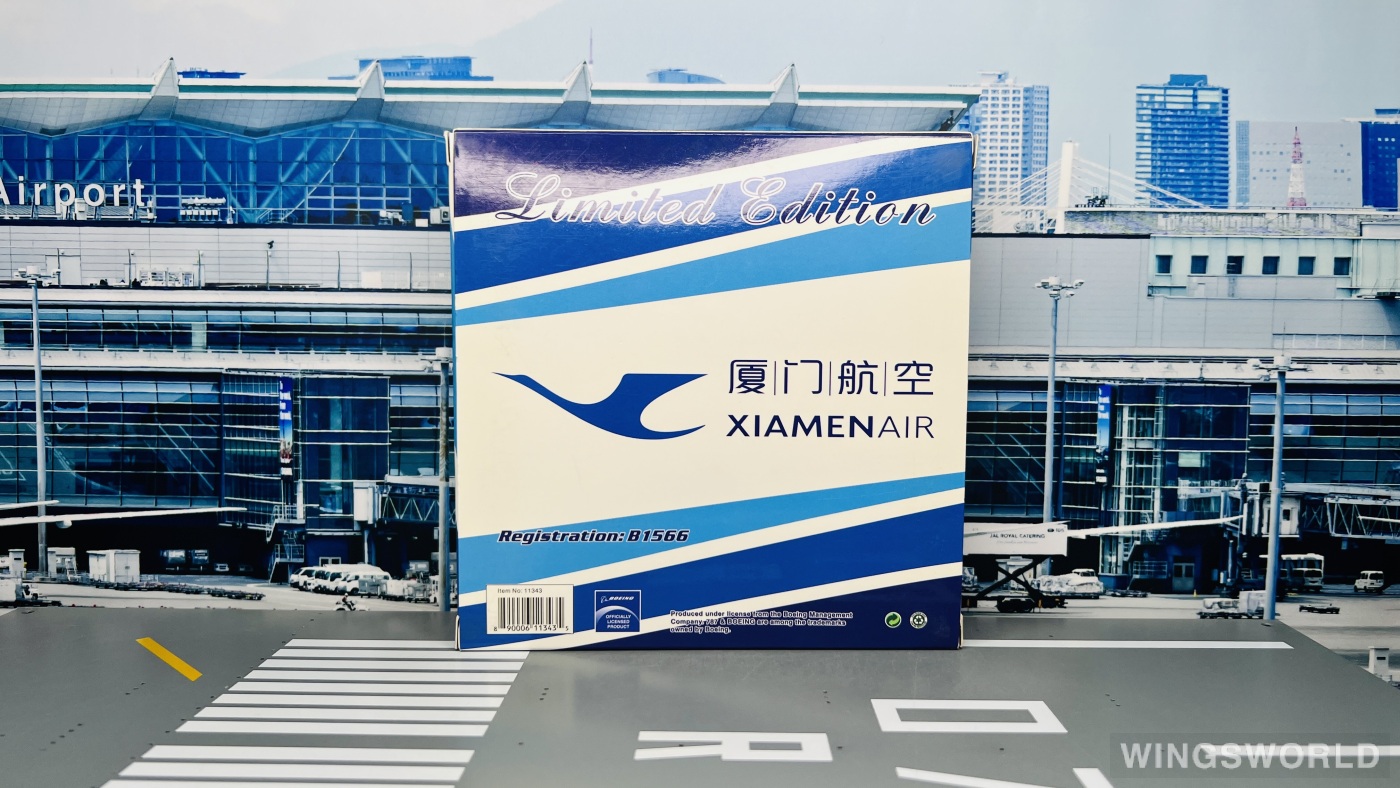 Phoenix 1:400 PH11343 XiamenAir 厦门航空 Boeing 787-9 B-1566