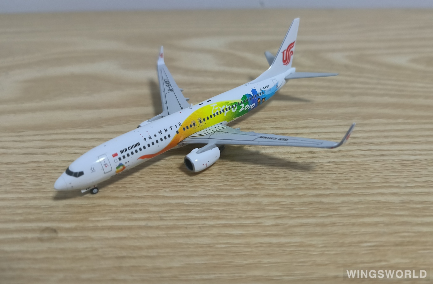 JC Wings 1:400 XX4425 Air China 中国国际航空 Boeing 737-800 B-5497