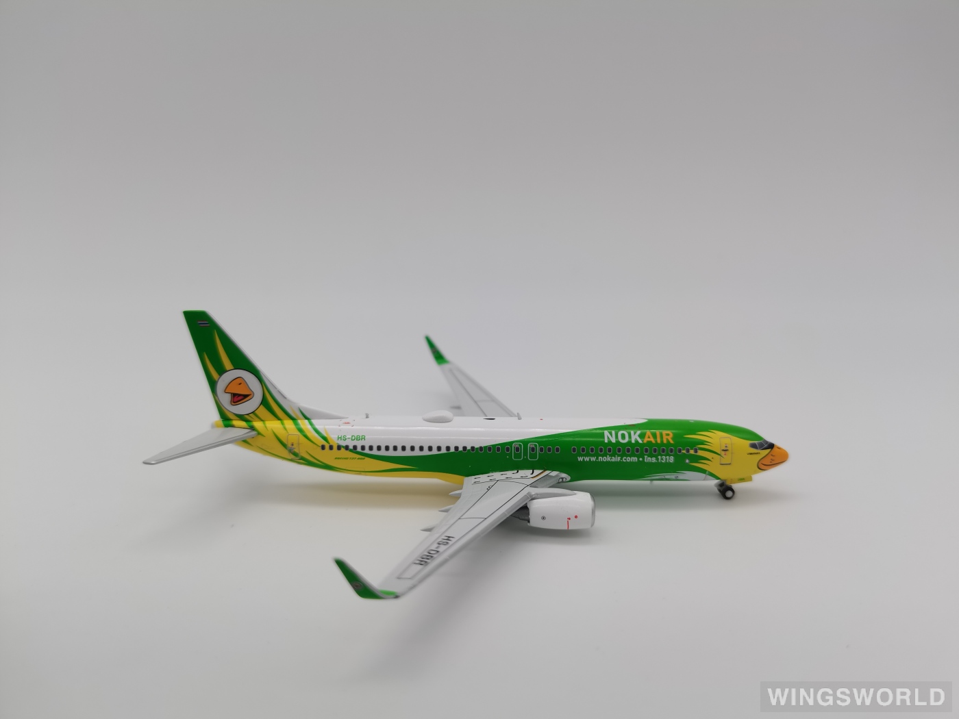 Pandamodel 1:400 62401 Nok Air 皇雀航空 Boeing 737-800 HS-DBR