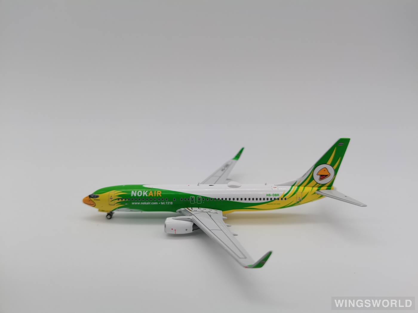 Pandamodel 1:400 62401 Nok Air 皇雀航空 Boeing 737-800 HS-DBR