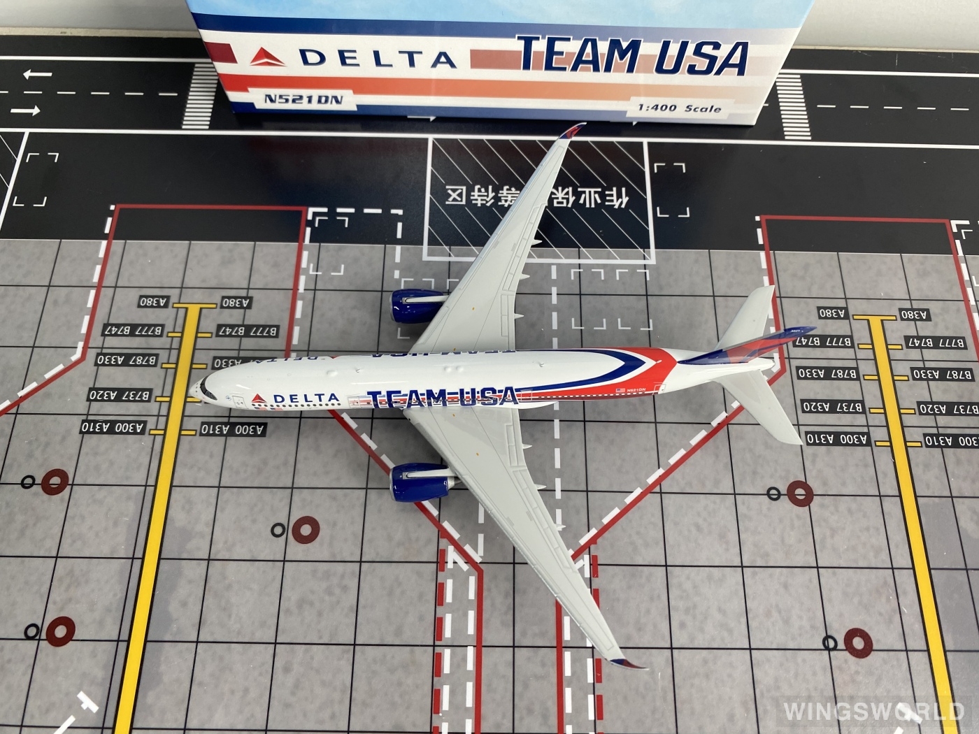 Phoenix 1:400 PH04590 Delta Air Lines 达美航空 Airbus A350-900 N521DN