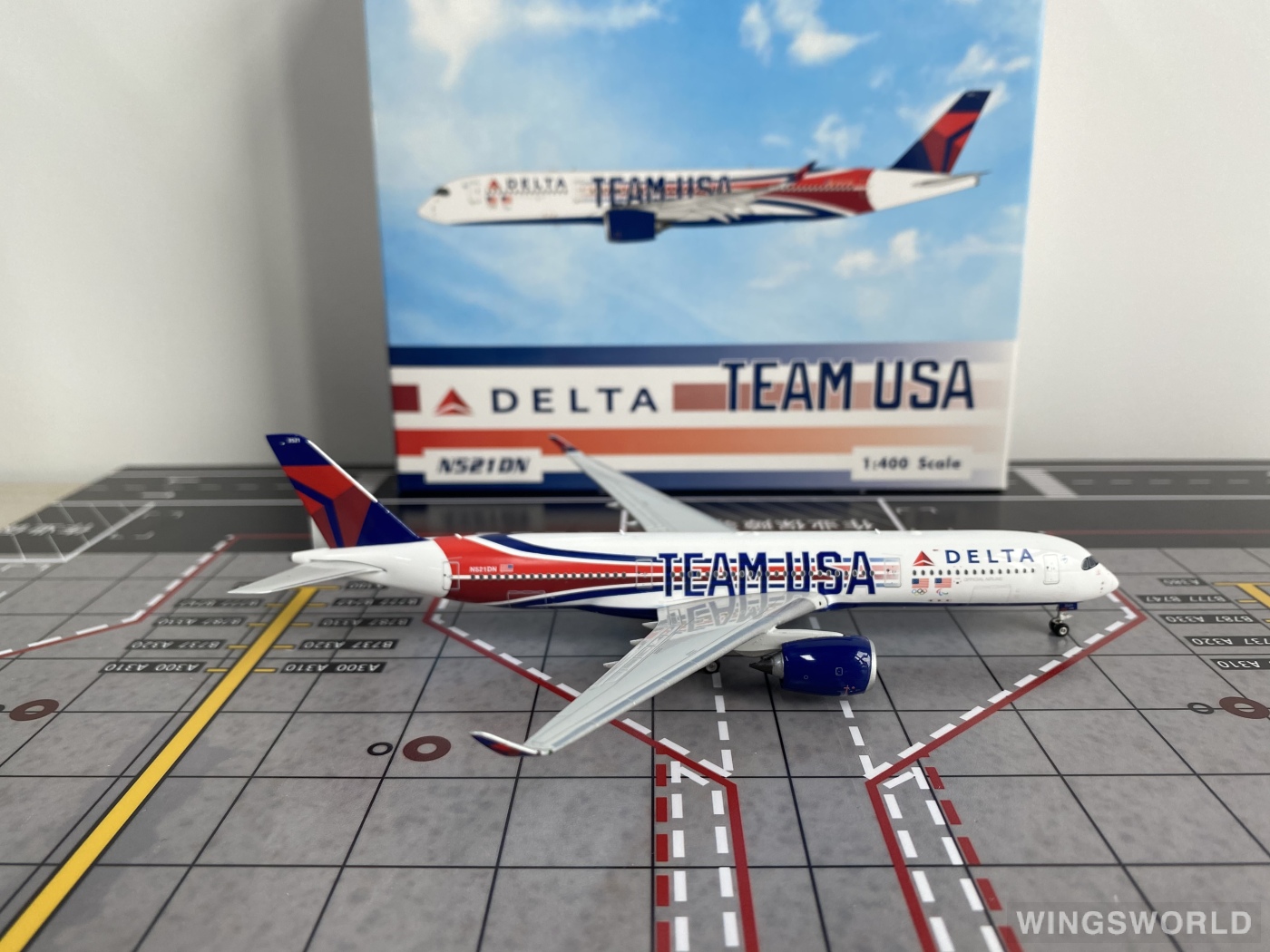 Phoenix 1:400 PH04590 Delta Air Lines 达美航空 Airbus A350-900 N521DN