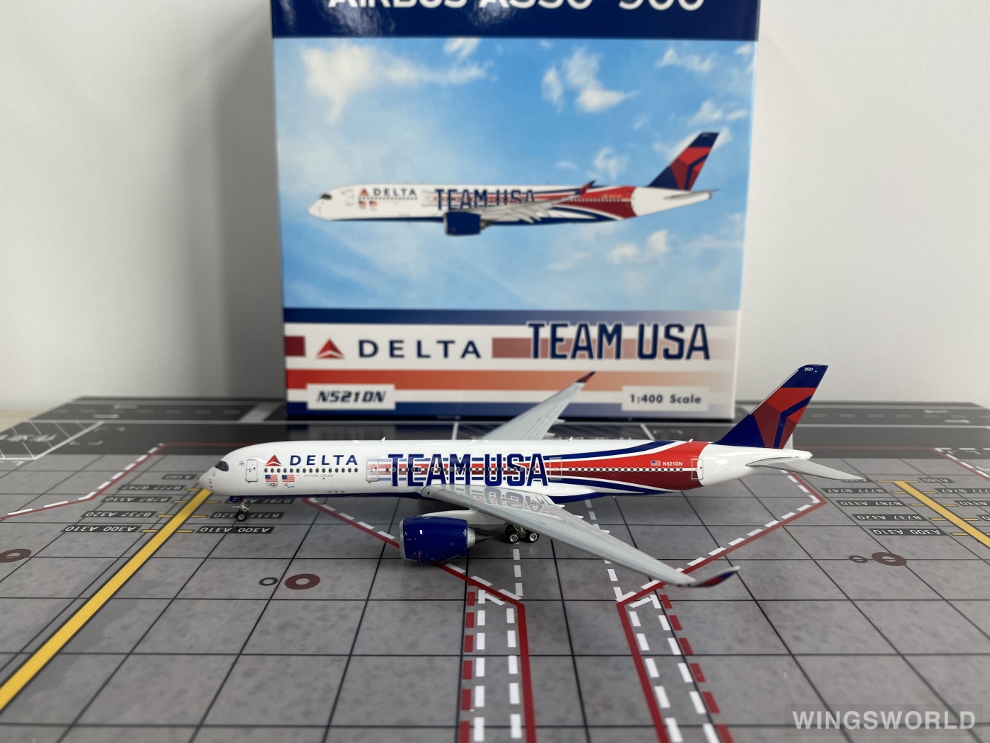 Phoenix 1:400 PH04590 Delta Air Lines 达美航空 Airbus A350-900 N521DN