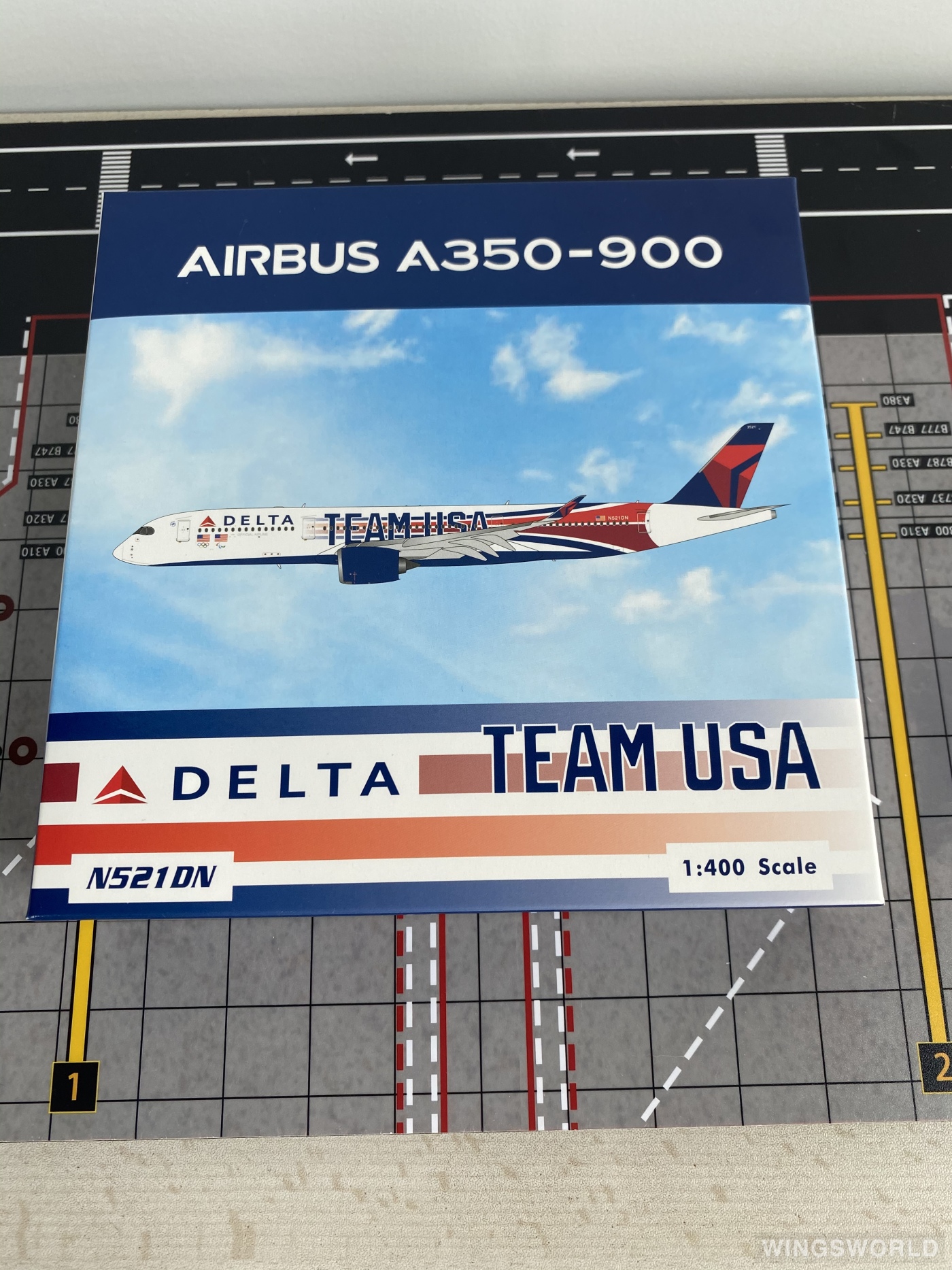 Phoenix 1:400 PH04590 Delta Air Lines 达美航空 Airbus A350-900 N521DN