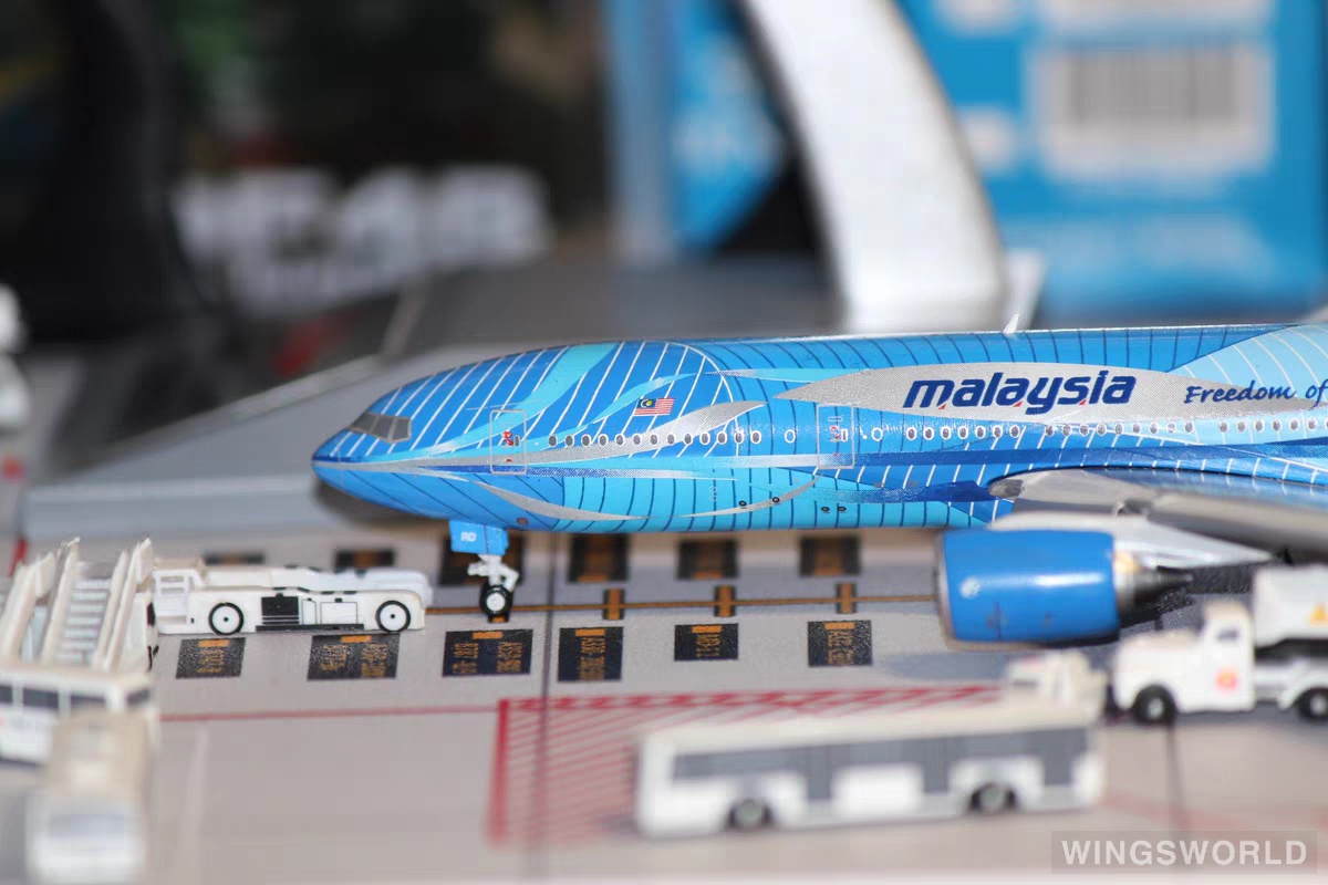 JC Wings 1:400 XX4485 Malaysia Airlines 马来西亚航空 Boeing 777-200ER 9M-MRD