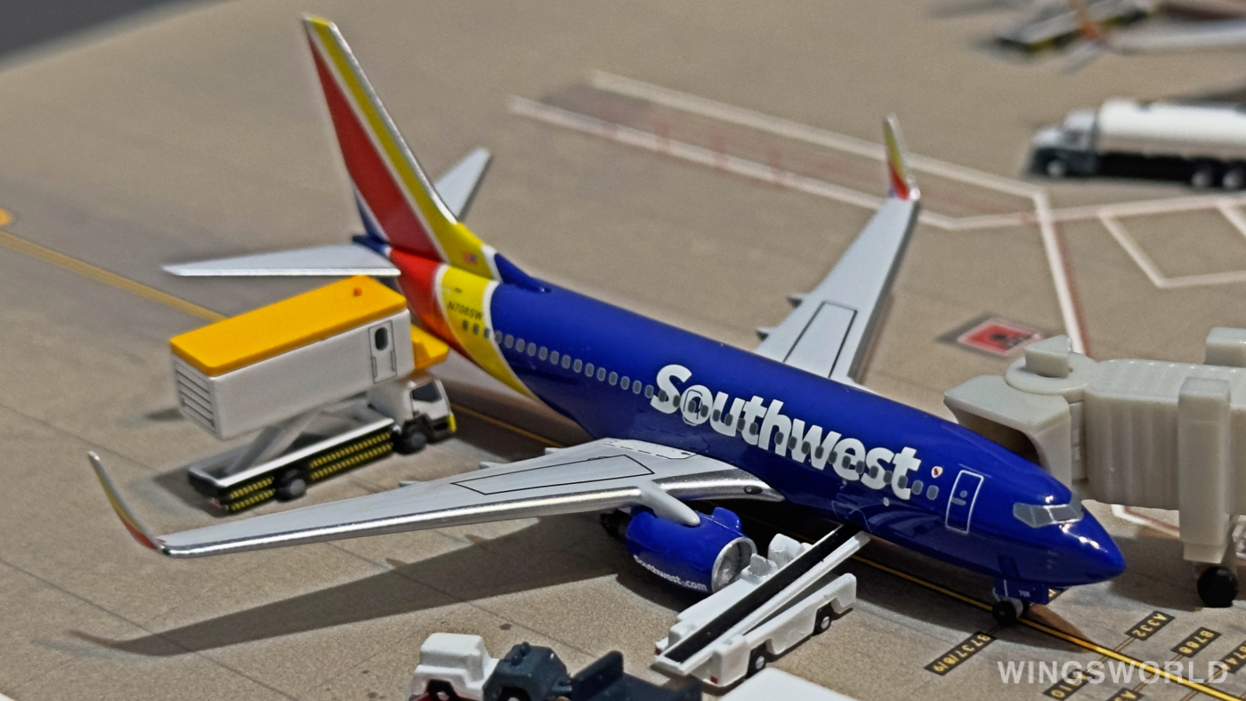 AeroClassics 1:400 ACN708SW Southwest Airlines 美国西南航空 Boeing 737-700 N708SW