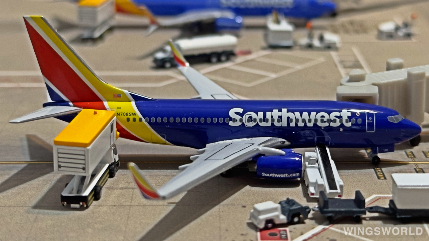 AeroClassics 1:400 ACN708SW Southwest Airlines 美国西南航空 Boeing 737-700 N708SW