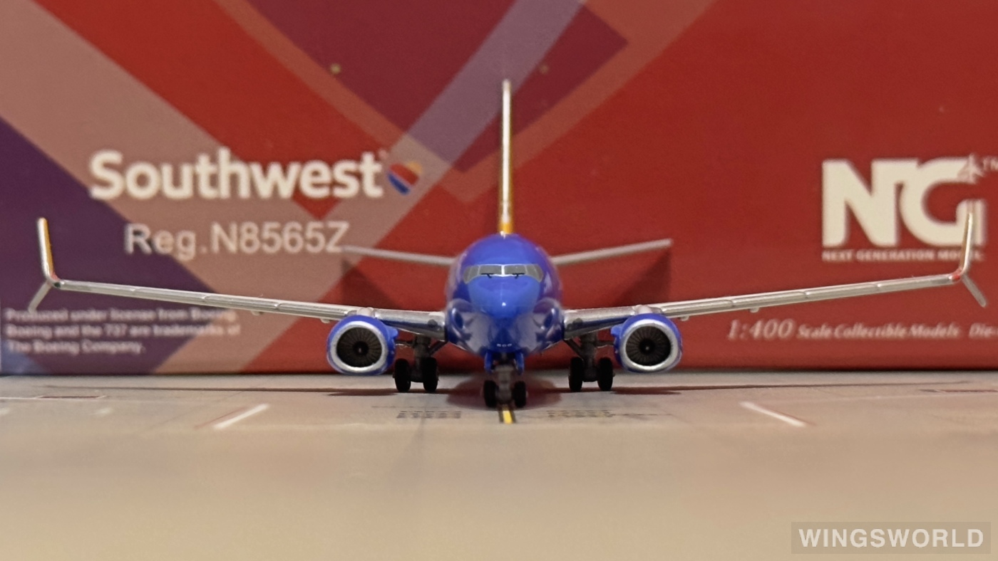 NGmodels 1:400 NG58122 Southwest Airlines 美国西南航空 Boeing 737-800 N8565Z