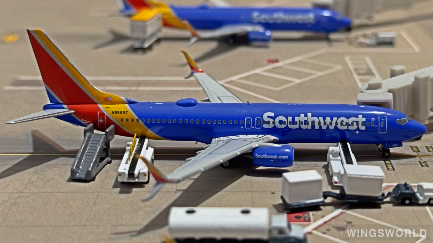 NGmodels 1:400 NG58122 Southwest Airlines 美国西南航空 Boeing 737-800 N8565Z
