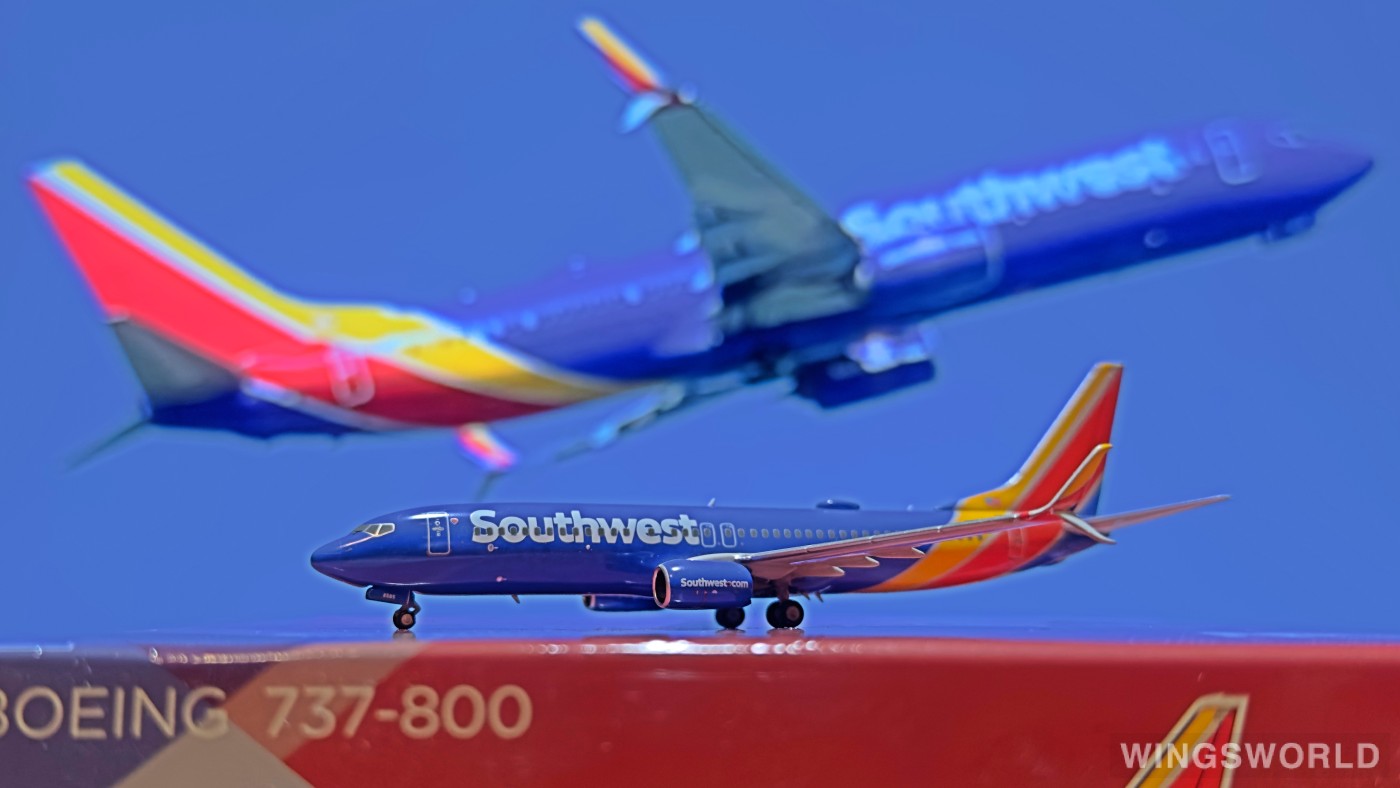 NGmodels 1:400 NG58122 Southwest Airlines 美国西南航空 Boeing 737-800 N8565Z
