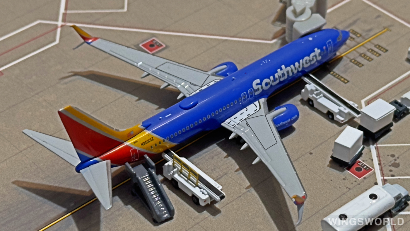 NGmodels 1:400 NG58122 Southwest Airlines 美国西南航空 Boeing 737-800 N8565Z