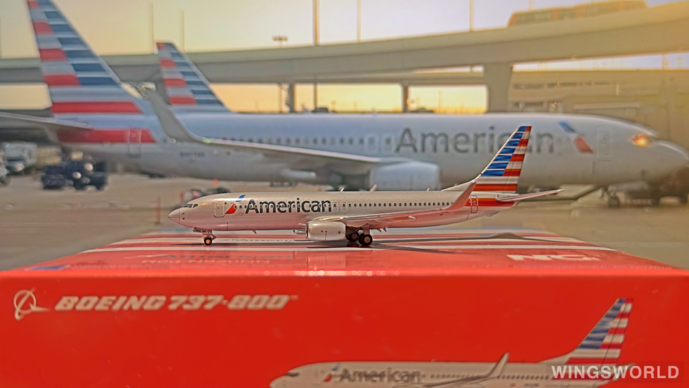 NGmodels 1:400 NG58015 American Airlines 美国航空 Boeing 737-800 N920NN