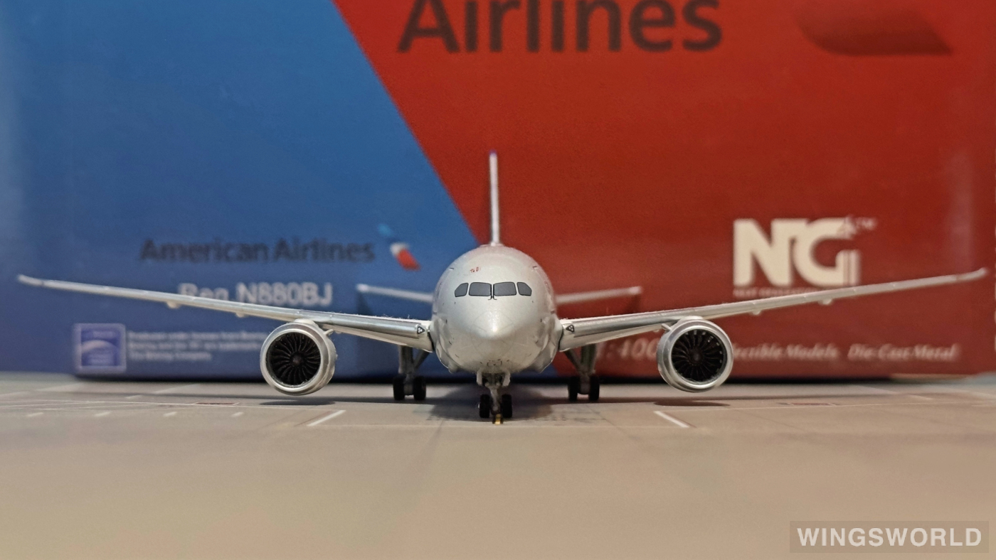 NGmodels 1:400 NG59001 American Airlines 美国航空 Boeing 787-8 N880BJ