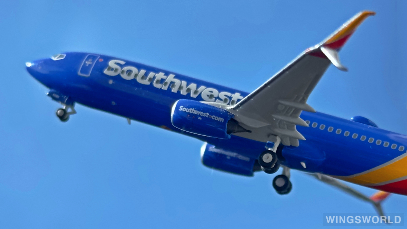 NGmodels 1:400 NG58032 Southwest Airlines 美国西南航空 Boeing 737-800 N8686A