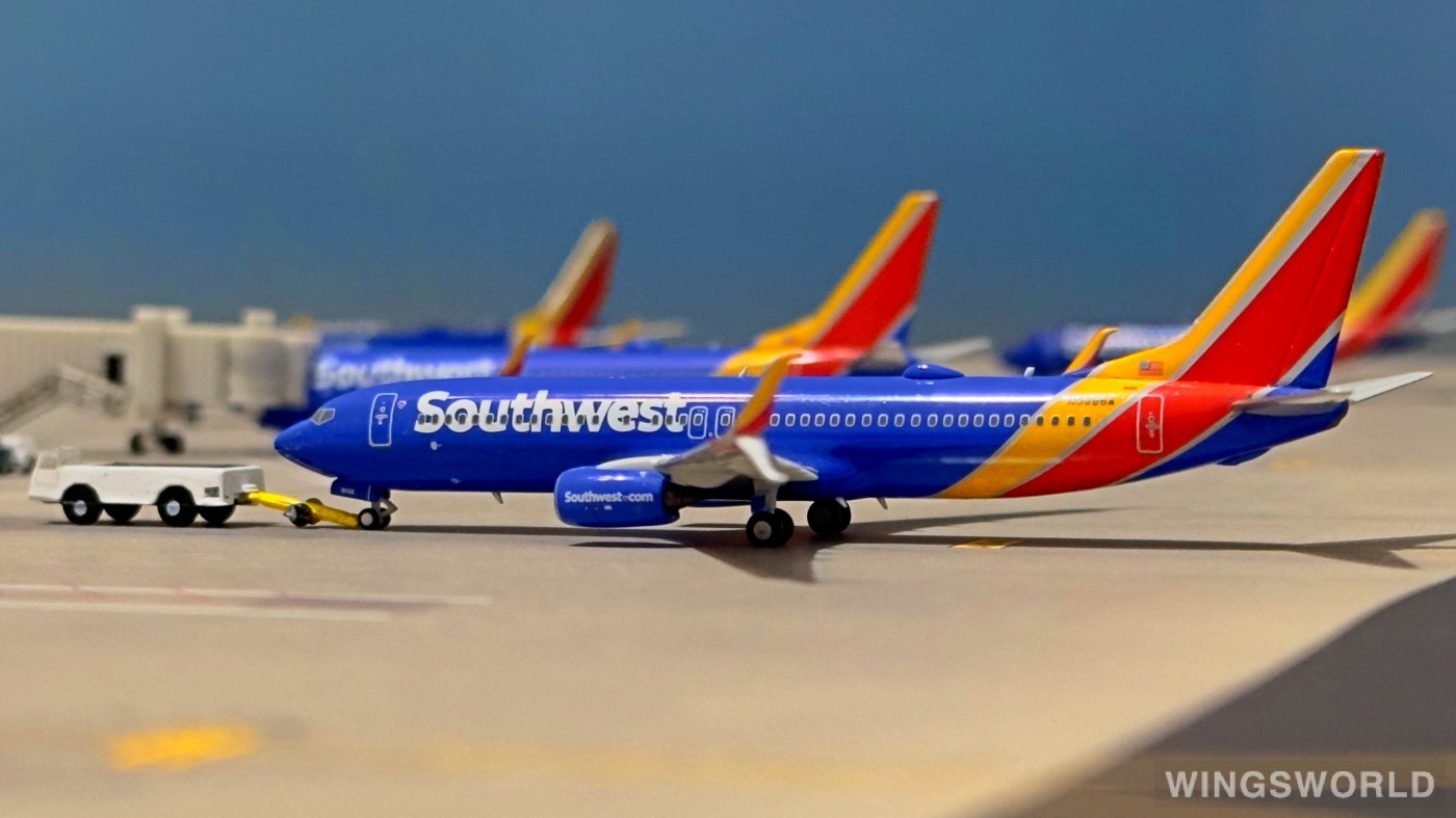 NGmodels 1:400 NG58032 Southwest Airlines 美国西南航空 Boeing 737-800 N8686A