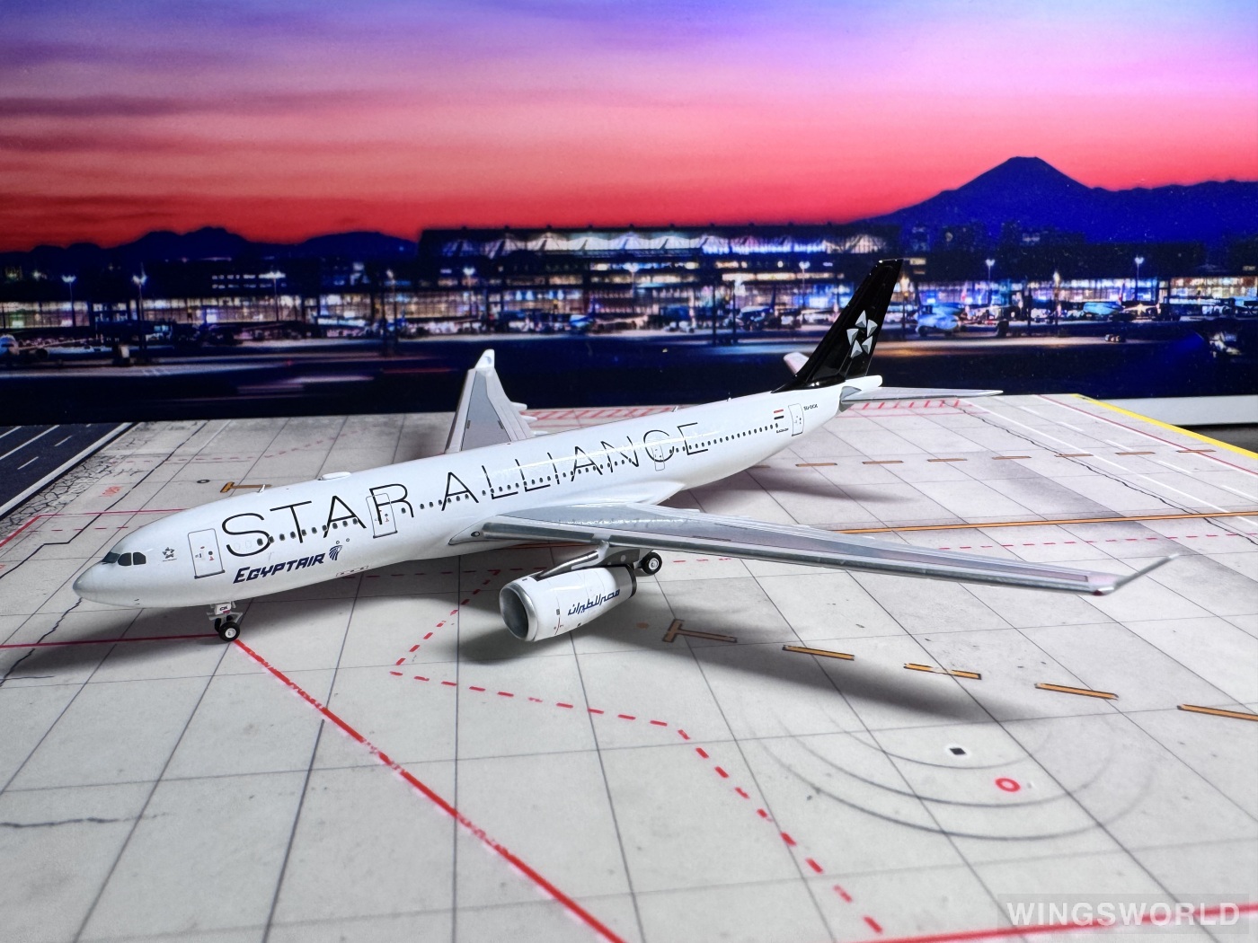 NGmodels 1:400 NG61086 EgyptAir 埃及航空 Airbus A330-200 SU-GCK