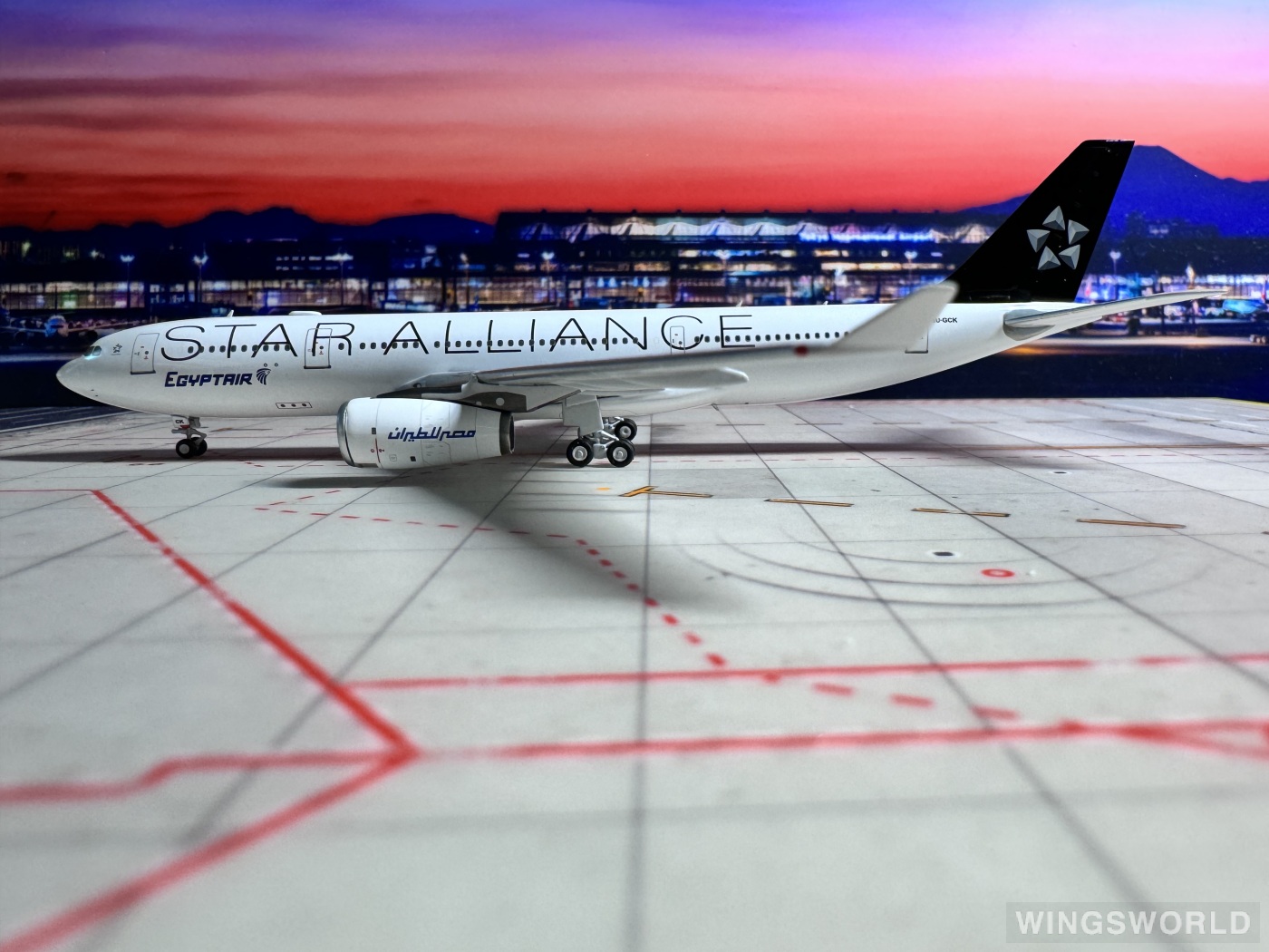 NGmodels 1:400 NG61086 EgyptAir 埃及航空 Airbus A330-200 SU-GCK