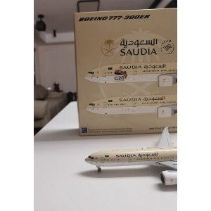Saudia 沙特阿拉伯航空 Boeing 777-300ER HZ-AK38  XX4476A JC Wings 1:400