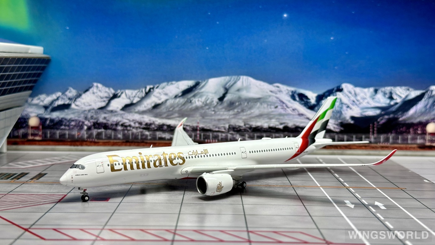 Geminijets 1:400 GJUAE2241 Emirates 阿联酋航空 Airbus A350-900 A6-EXA